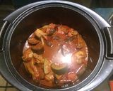 Foto del paso 10 de la receta: Pollo al jugo con verduras en olla de presión 🍗🍆
