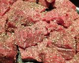 A picture of step 1 of Desperate beef Stew.