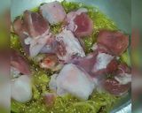 A picture of step 2 of Karim's style Mutton Nihari.