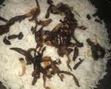 A picture of step 7 of Chicken biryani.