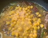 A picture of step 2 of Bengali Cholar Dhal.