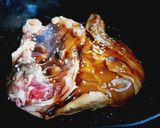 Hình bước làm 1 của món Gà nướng vừng