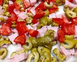 Foto del paso 1 de la receta: Tarta de Jamón y queso en hornito eléctrico