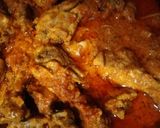 A picture of step 5 of Tikka karahi.