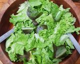Foto del paso 3 de la receta: Ensalada de lechuga y mandarina con almendras caramelizadas