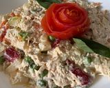 Foto del paso 2 de la receta: Mini canapés 👩🏻‍🍳🫶🌹❤️con ensaladilla rusa 👩🏻‍🍳😋