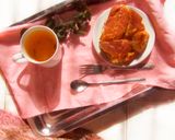 Hình bước làm 4 của món Bánh mì ngọt không cần lò nướng
