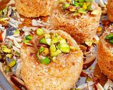 A picture of step 6 of Vermicelli Burfi /VERMECILI Bites.