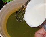 Foto langkah ke 5 dari resep Kue Talam Ketan Matcha Srikaya.