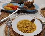 Foto del paso 4 de la receta Guiso rústico de Ternera a las especias de Tajine con Trigo mote y Alubias blancas