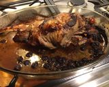 Une image de l'étape 7 de Gigot d'agneau rôti à l érable et cranberries.