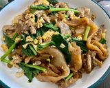 泰式豬肉炒醬油粿條的食譜步驟6照片