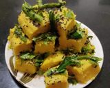 खमण ढोकला (khaman dhokla recipe in Hindi) रेसिपी चरण 6 फोटो