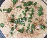 A picture of step 3 of Layers masala paratha.
