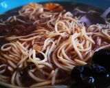 Ramen alaplé / Miso ramen / ramen betétek (savanyított tojás, teriyaki csirke) recept fázis 8 fotója
