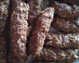 A picture of step 1 of Seakh kabab handi/dumpukh kabab.