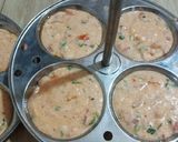 A picture of step 4 of Instant Vegetables bread idli recipe.