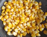 A picture of step 3 of Corn Methi curry.