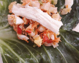 Foto del paso 3 de la receta: Repollo Relleno con Pollo y Salsa Blanca