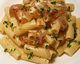 Foto del paso 7 de la receta: Tortiglioni al olio, con ajo y chalota