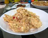 Foto langkah ke 7 dari resep Ayam dada Fillet Saus Telur Asin.