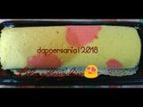 Bolu gulung love / roll cake