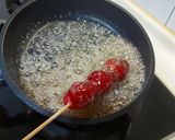 A picture of step 3 of Strawberry Candied Skewers (Ichigo Ame).
