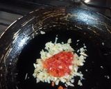 Foto del paso 3 de la receta: Tortilla de espinaca, tomate y queso parmesano