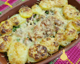 Foto del paso 18 de la receta: Patatas al horno con bacon y guisantes