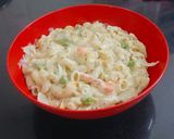 A picture of step 7 of White Rich Creamy Pasta.