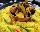 পুই শাকের ঘন্ট(pui saker ghonto recipe in Bengali) রেসিপি ধাপ - 7 ছবি