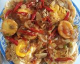 Foto langkah ke 6 dari resep Telur Ceplok Pedas Manis.