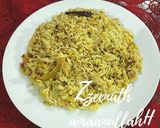 A picture of step 5 of Hyderabadi Khichdi with Methi Sprouts.