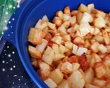 Une image de l'étape 3 de Pommes de terre rissolées cuisson à air chaud #airfryer.