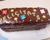 Foto del paso 12 de la receta: Bizcocho con muss de fresa, ganache de chocolate y cobertura de chocolate