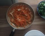 Hình bước làm 5 của món Mì eatclean cực lạ