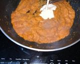 A picture of step 7 of Shahi Paneer.