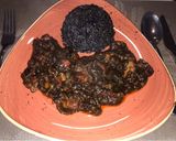 Foto del paso 4 de la receta: Calamares enlatados en su tinta con arroz negro