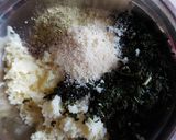 Foto langkah ke 2 dari resep Polpette Cavolo Nero Filante || Kroket Kale Keju Molor.