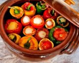 Pas rețetă Legume umplute din carne tocată: ardei, roșii, vânătă, dovlecel! 2 fotografie