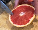 A picture of step 2 of Quick and tasty grilled grapefruit.