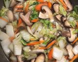 A picture of step 7 of Stir-Fried Napa Cabbage (Wongbok).