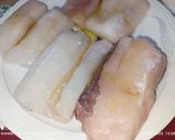 Foto del paso 3 de la receta: Merluza a la plancha, sobre cama de patatas