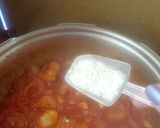 Foto del paso 14 de la receta Albóndigas de pollo en salsa de piquillos con toque agridulce