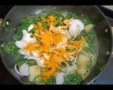A picture of step 2 of Paalak Aloo Sabzi.