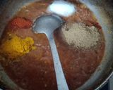 A picture of step 6 of Rajma (kidney beans).