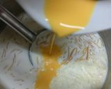 A picture of step 5 of Butterscotch custard flavoured kulfi falooda.