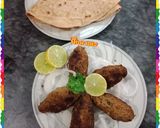 A picture of step 4 of Smoky Gola Kabab.