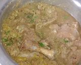 A picture of step 2 of Chicken Biryani.