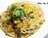 金瓜炒米粉的食譜步驟9照片